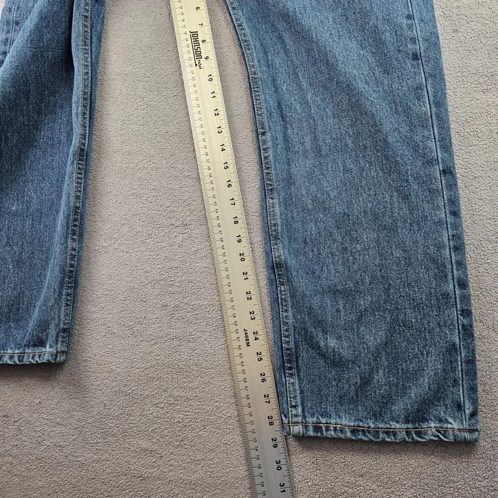 Levi's 505 Jeans‎ Men's 38x30 Blue Denim 5-Pockets Casual Mid-Rise Straight Leg